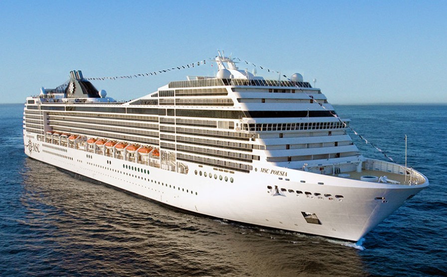 An MSC Musica class ship